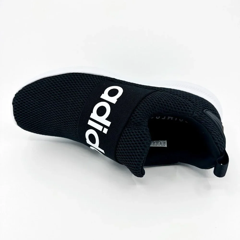 Adidas Lite Racer Adapt 4.0 Black White Mens Slip On Running Shoes H04343 - Picture 4 of 6